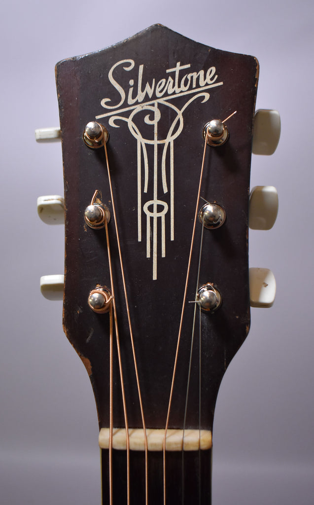 1940s Silvertone K55 Jumbo Acoustic Sunburst Finish – Imperial