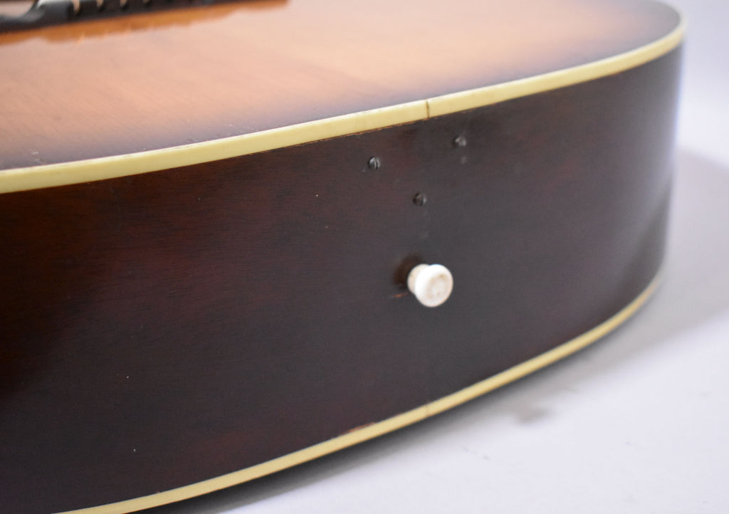 1940s Silvertone K55 Jumbo Acoustic Sunburst Finish – Imperial