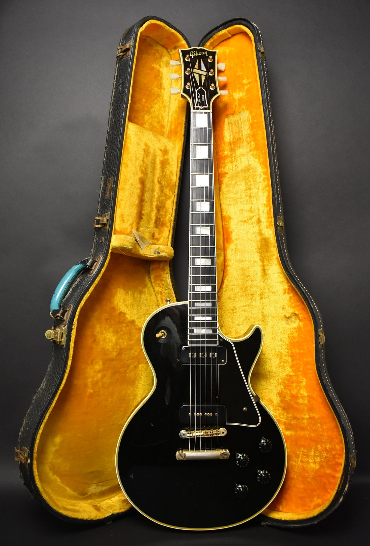 1956 Gibson Les Paul Custom Black Beauty w/OHSC – Imperial Vintage 