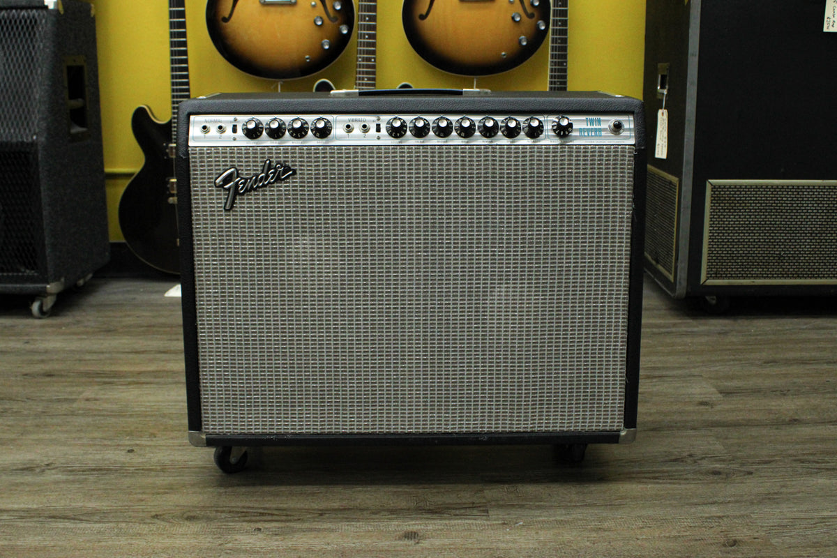 1974 Fender Twin Reverb Silverface JBLs Push/Pull Master Volume w