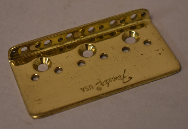 1980s-Fender-USA-Hardtail-Bridge-Plate-Gold-Sell-Your-Guitar-Imperial-Vintage-Guitars
