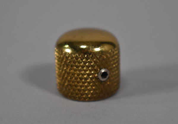 1980s-Schecter-USA-Dream-Machine-Knurled-Dome-Knob-Brass-NOS-Sell-Your-Guitar-Imperial-Vintage-Guitars