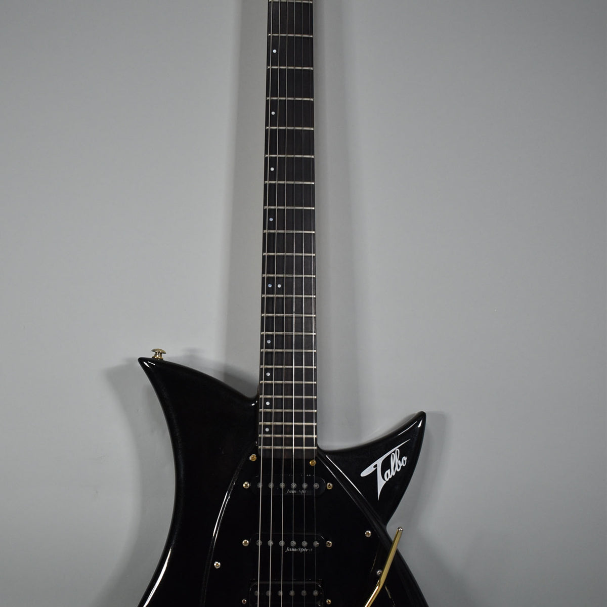 1980s Tokai Talbo Aluminum Body Black Finish Electric Guitar 