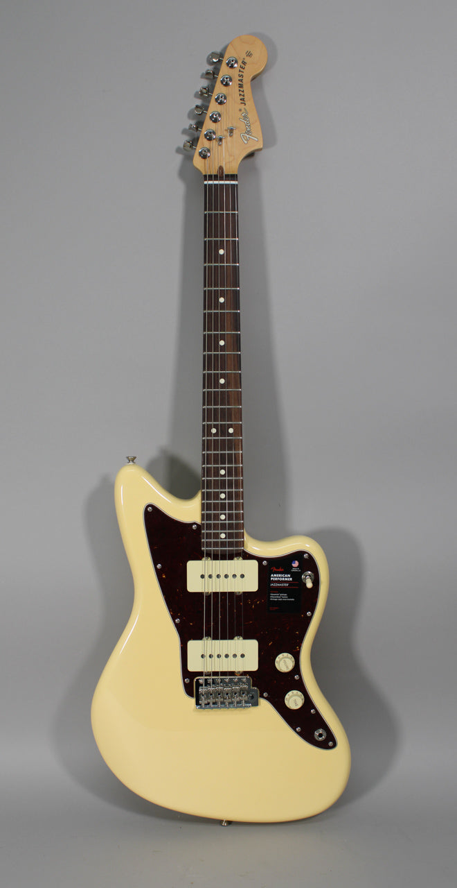 2022 Fender American Performer Jazzmaster In Vintage White Finish