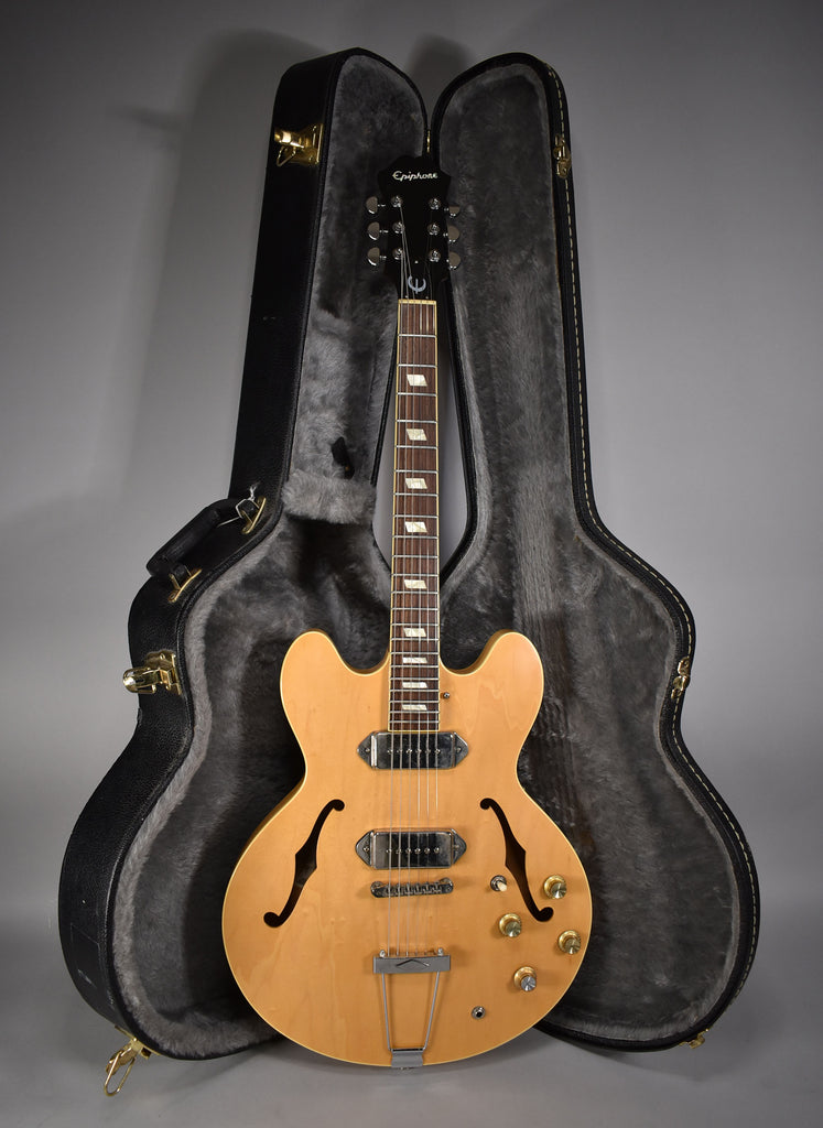 2004 Epiphone 65' Elitist Casino | Blonde Natural Finish W/OHSC