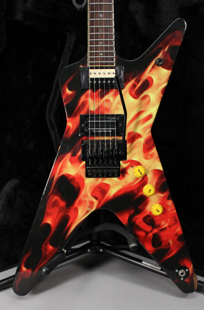 2006 Dean Dime-O-Flame DBDF Dimebag Darrel Signature ML Floyd Rose
