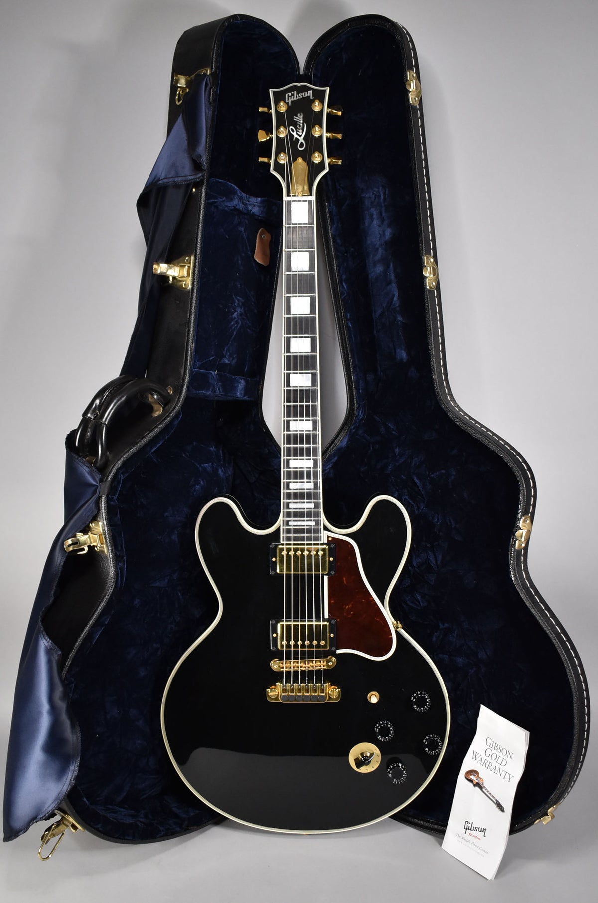 2007 Gibson BB King 'Lucille' ES-355 Ebony w/OHSC – Imperial