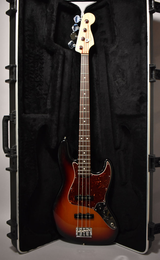 2009 Fender American Standard Jazz Bass w/HSC – Imperial Vintage