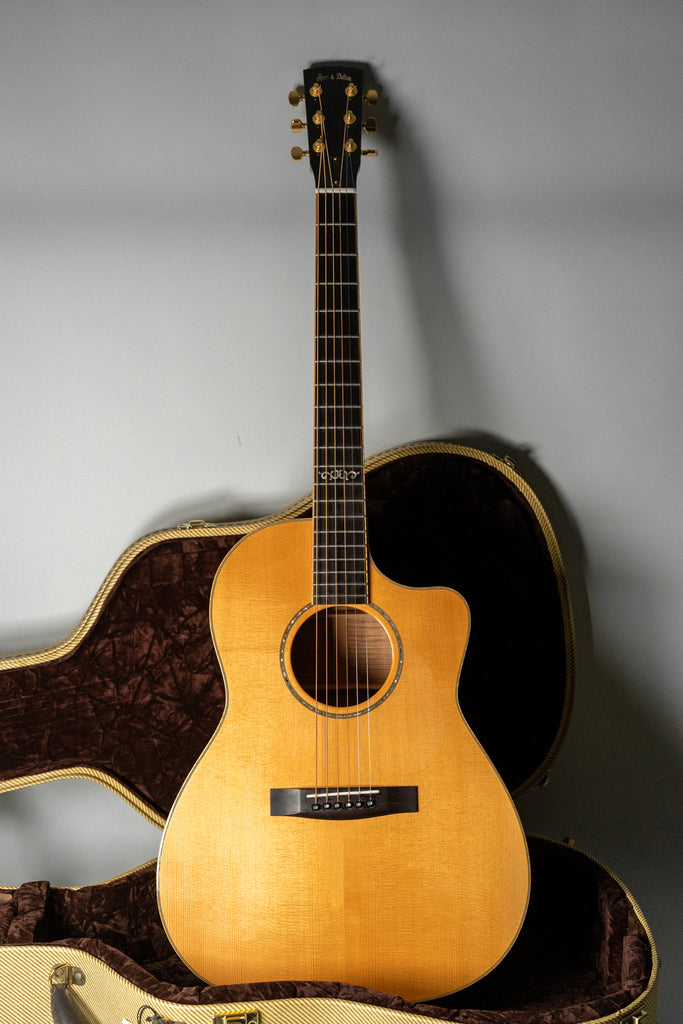2009-Huss-Dalton-CM-Custom-Acoustic-Guitar-San-Diego