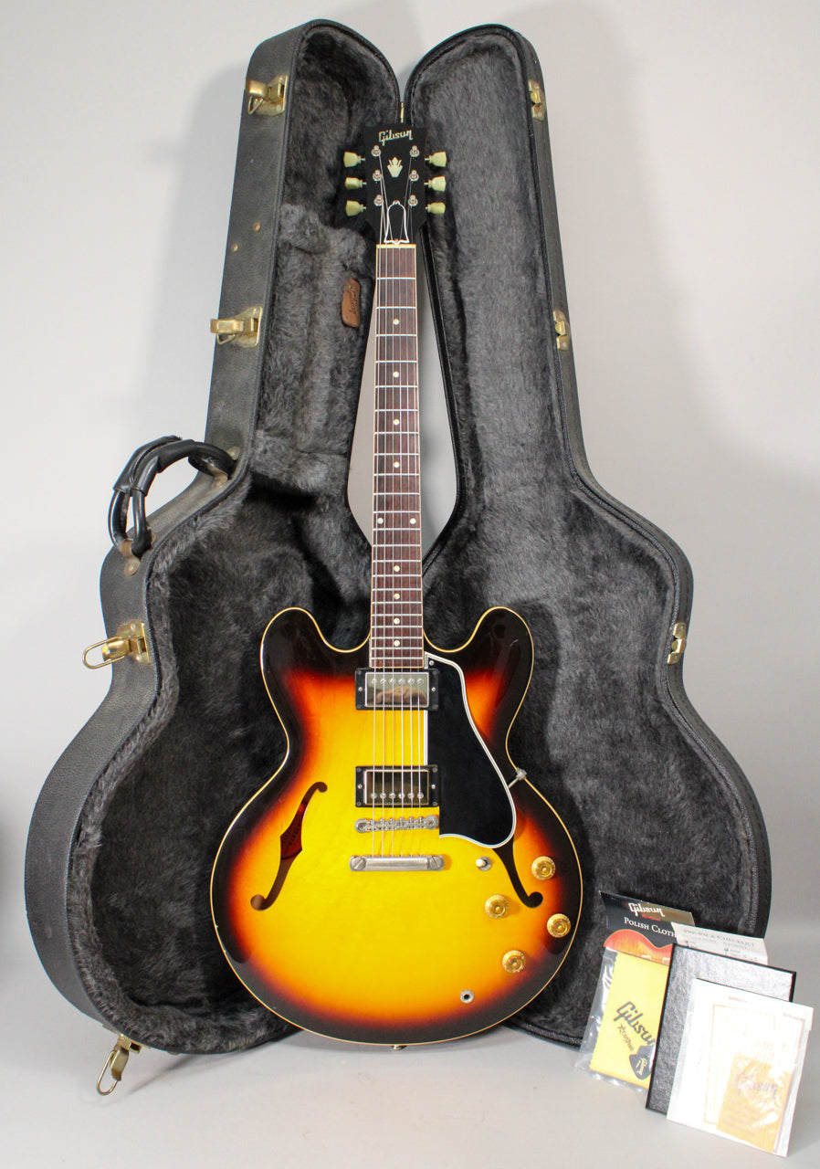 2009 Gibson Custom Shop 50th Anniversary '59 Reissue VOS ES-335 In Sunburst  w/OHSC