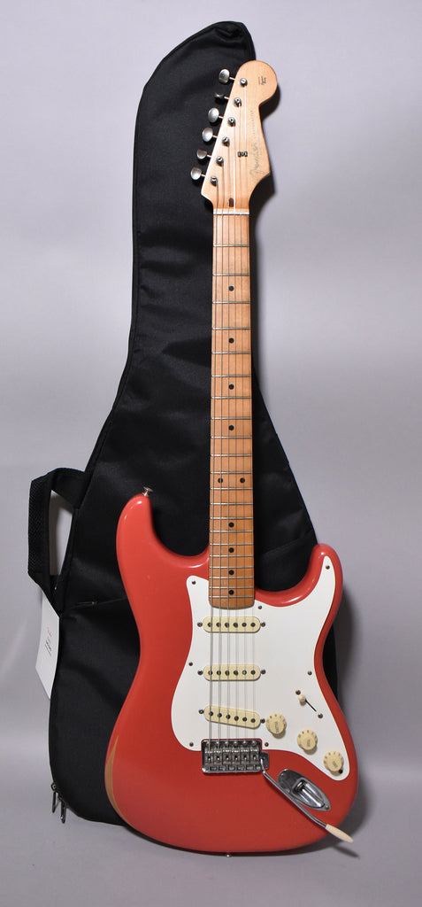 2021-Fender-Vintera-Road-Worn-Stratocaster-Imperial-Vitnage-Guitars-Sell