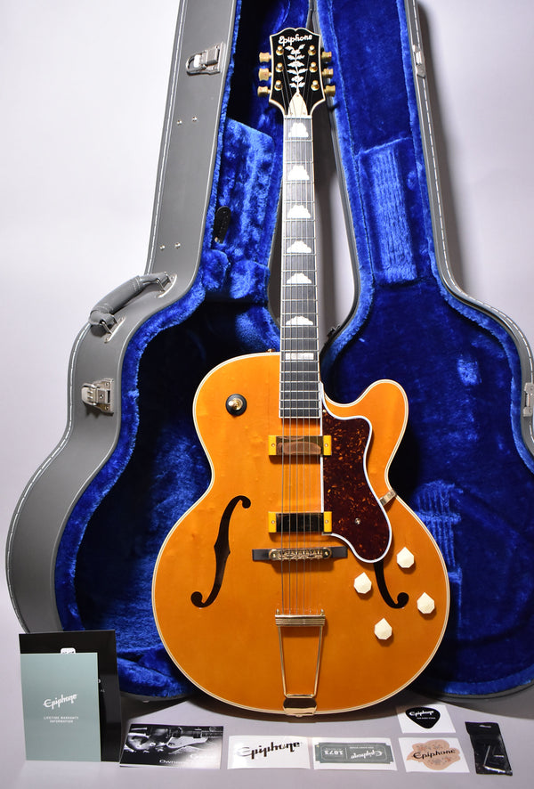 2022-Epiphone-USA-Zephyr-Deluxe-Regent-Natural-Blond-Sell-Your-Guitar-Imperial-Vintage-Guitars
