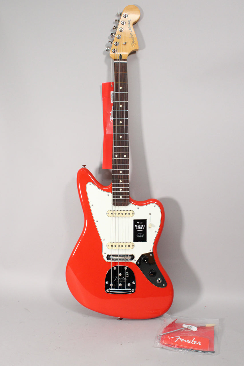 2024 Fender Player II Series Jaguar Coral Red – Imperial Vintage