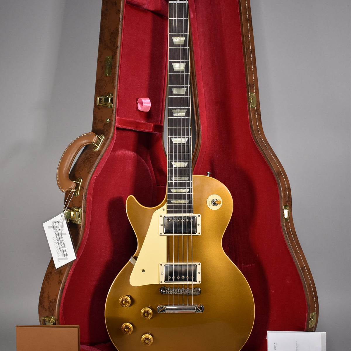 2025 Gibson Custom 1957 Les Paul Standard Goldtop Darkback Reissue