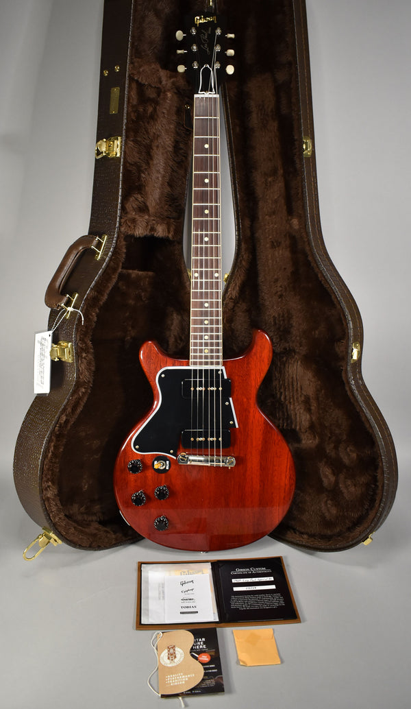 2025-Gibson-Custom-Les-Paul-Special-DC-Lefty-VIntage-Cherry-Sell-Your-Guitar-Imperial-Vintage-Guitars