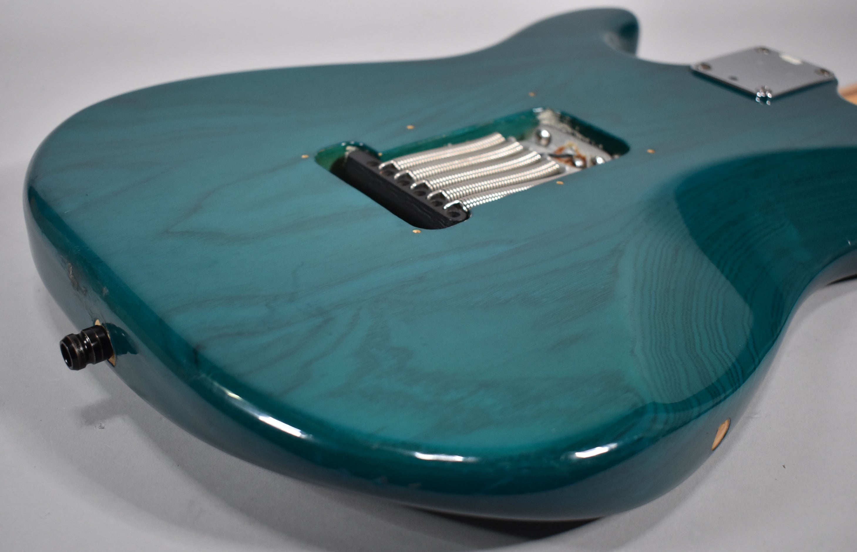 1998 Fender American Deluxe Stratocaster Transparent Teal w/HSC ...