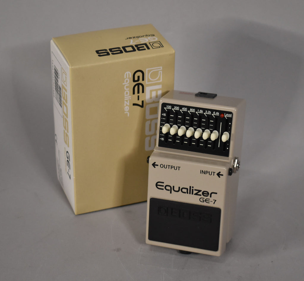 BOSS GE-7 イコライザー日本製ビンテージ BOSS GE-7 1982年以前製