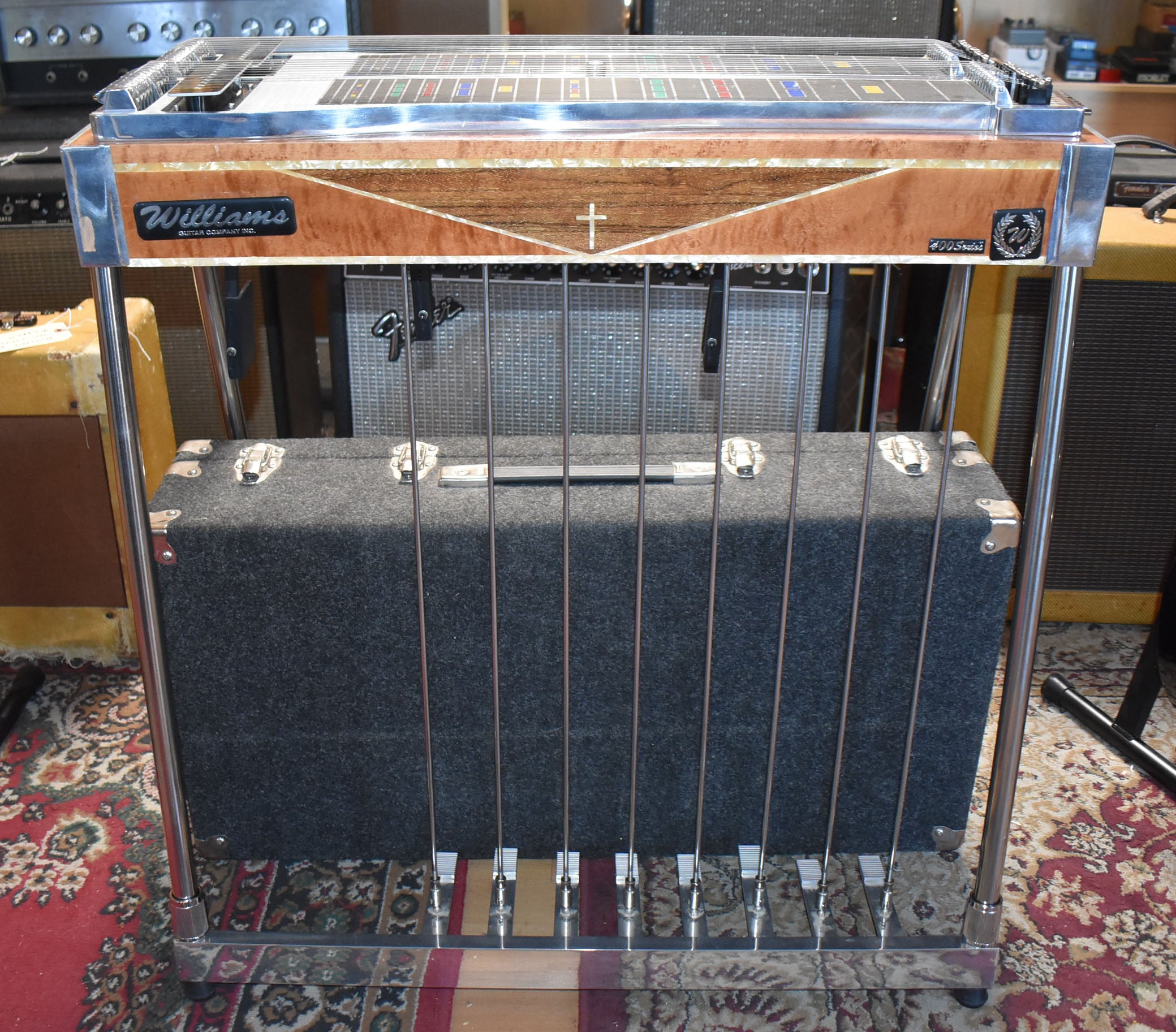 Williams 400 Series D10 Double Neck Pedal Steel Guitar w/OHSC