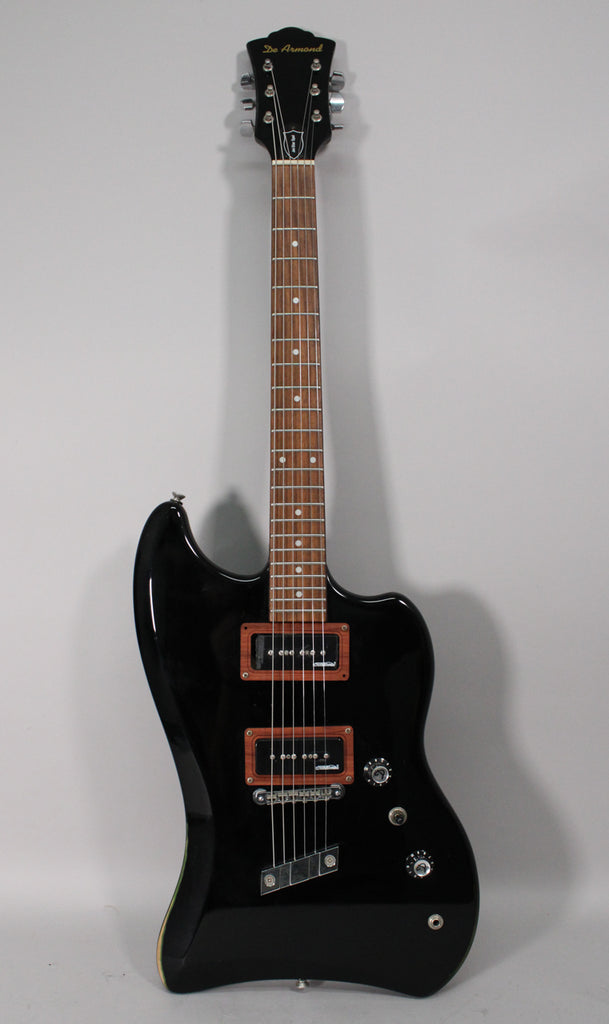 De-Armond-Jet-Star-Special-P90s-Gloss-Black-Finish-Electric-Guitar