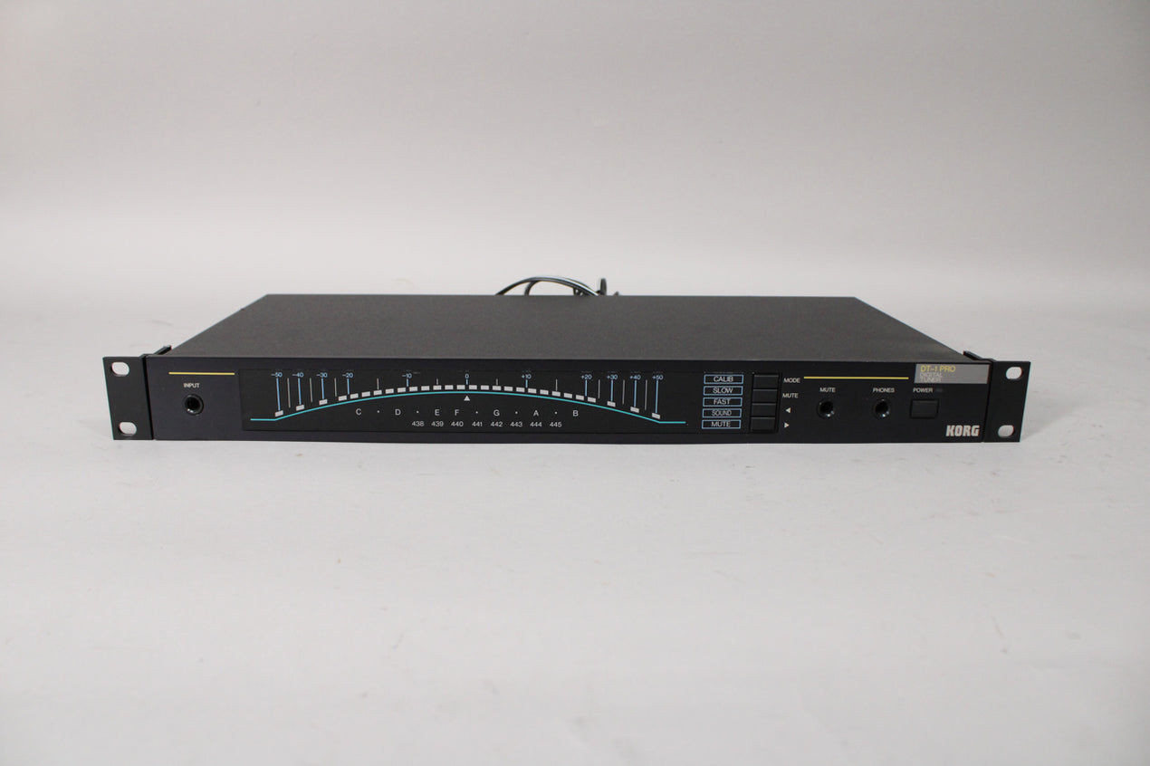 Small Rack Tuner Korg DT-1 Pro Digital Tuner Rack Unit – Imperial Vintage Guitars