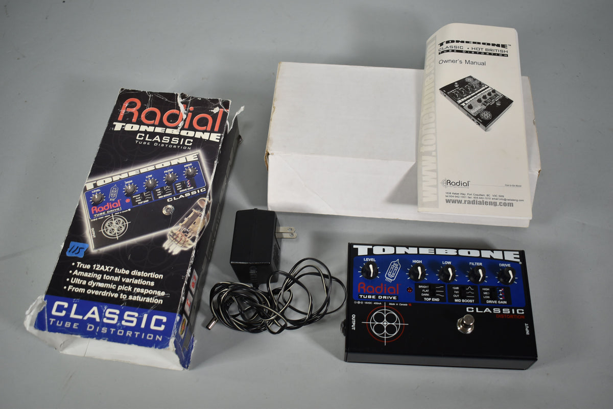 Radial Tonebone Classic Tube Distortion Effects Pedal