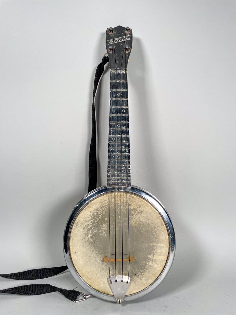 Vintage Dixie Banjolele Banjo Ukulele - Metal