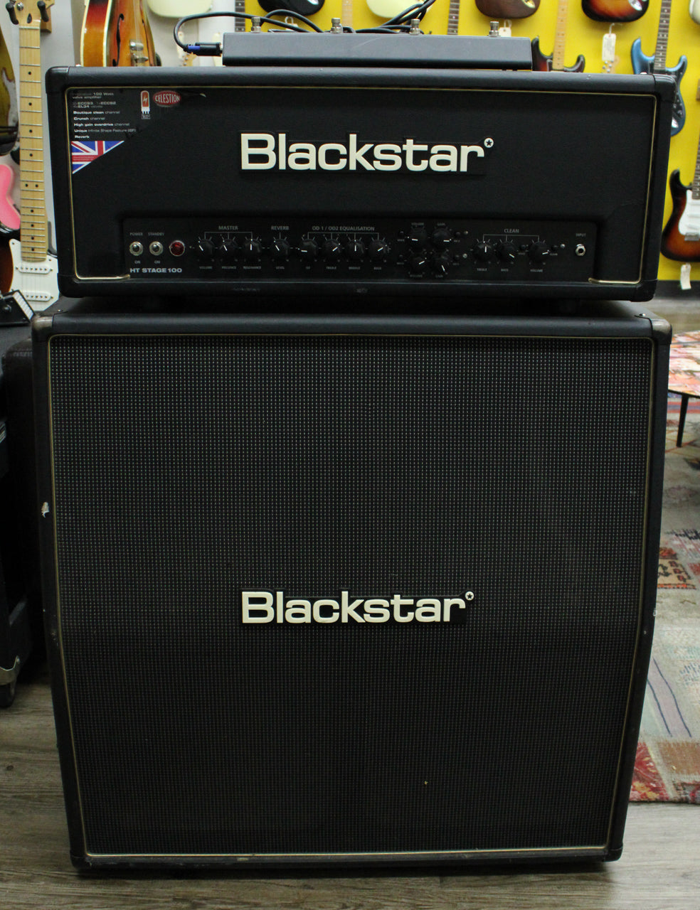 Blackstar HT Stage 100 100W Head + HTV 412A 4x12 Cabinet – Imperial ...