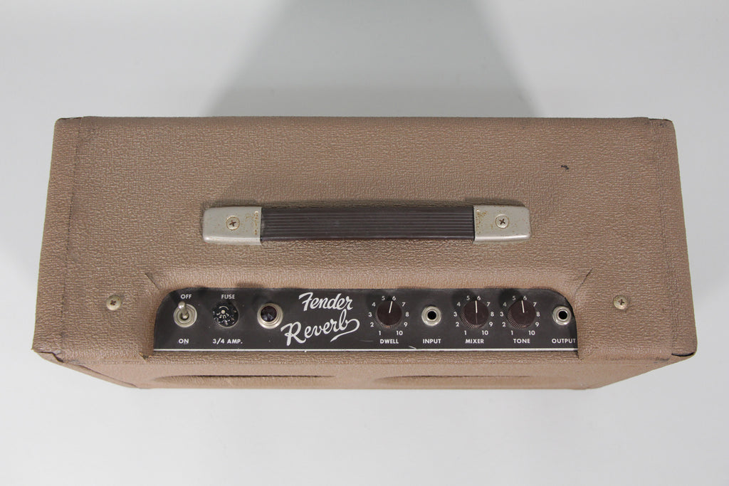 Fender Reverb Unit Logo 1963 Fender Reverb Unit Vintage Guitar Effect – Imperial Vintage Guitars