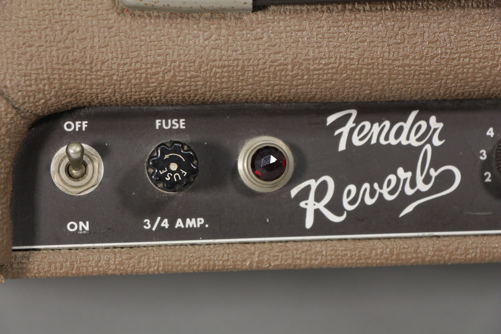 Fender Reverb Unit Logo 1963 Fender Reverb Unit Vintage Guitar Effect – Imperial Vintage Guitars