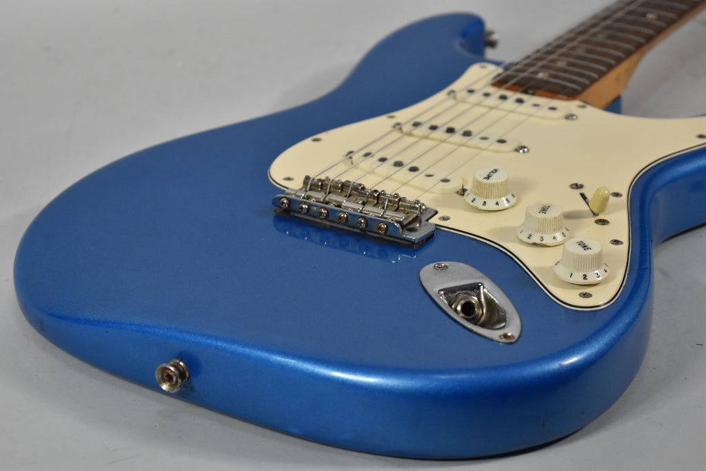 1966 Fender Stratocaster Lake Placid Blue Finish Electric Guitar w/OHSC