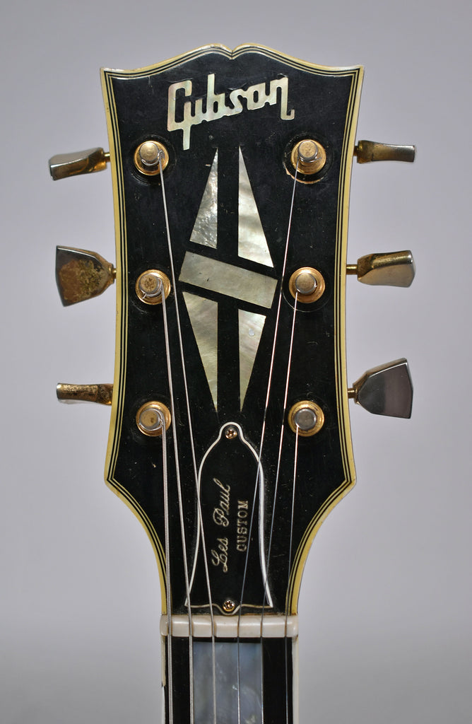 1969 Gibson Les Paul Custom Black Beauty Vintage Electric Guitar w/ Ha –  Mike & Mike's Guitar Bar