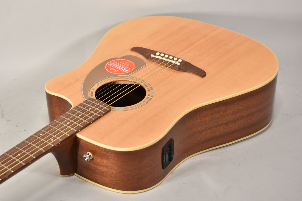 2020 Fender California Traditional Series Redondo Player Natural Finish  Acoustic Guitar