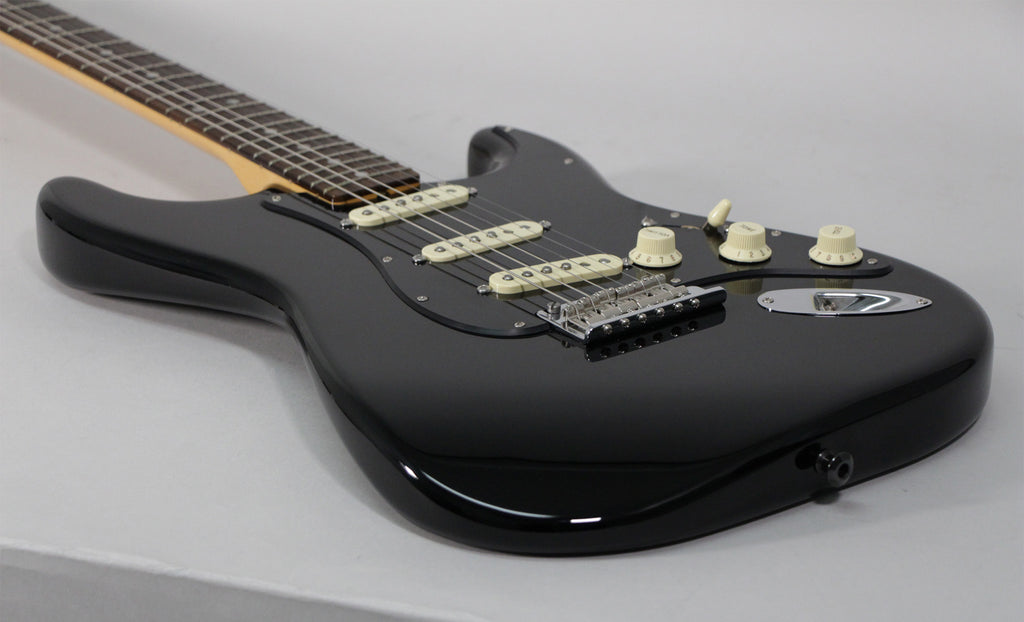 2021 Fender Mod Shop Stratocaster Black Finish Electric Guitar w 