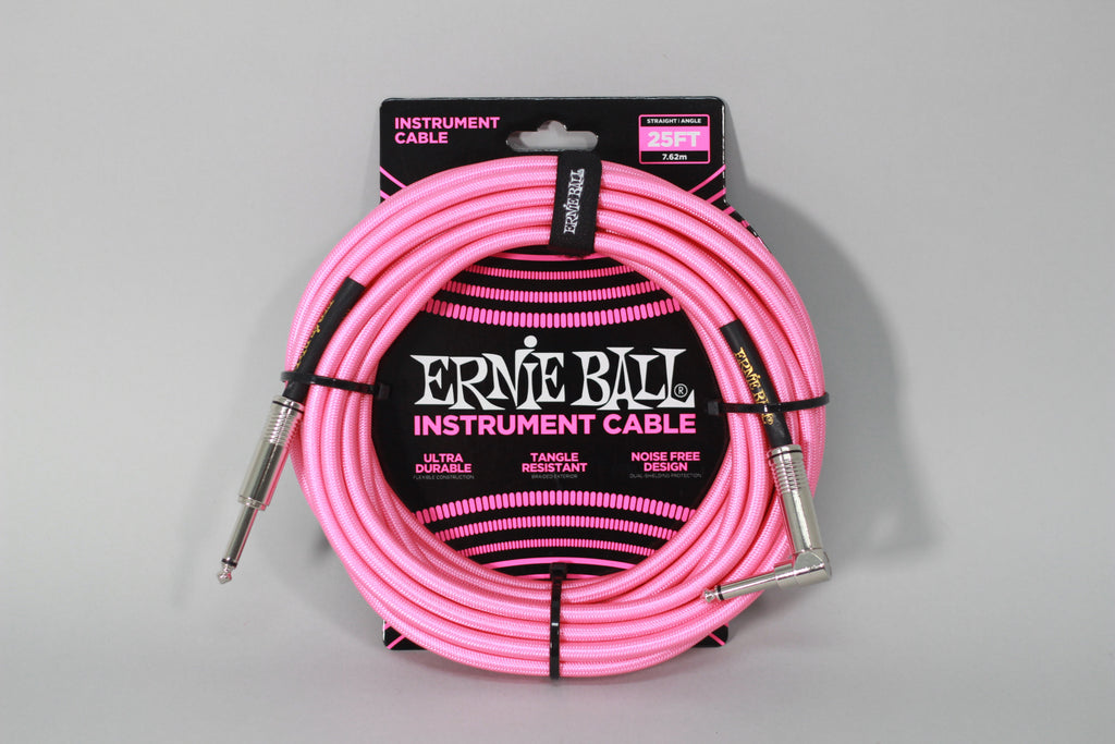Ernie Ball 6078 NEON PINK - Cable Guitarra 3 Metros