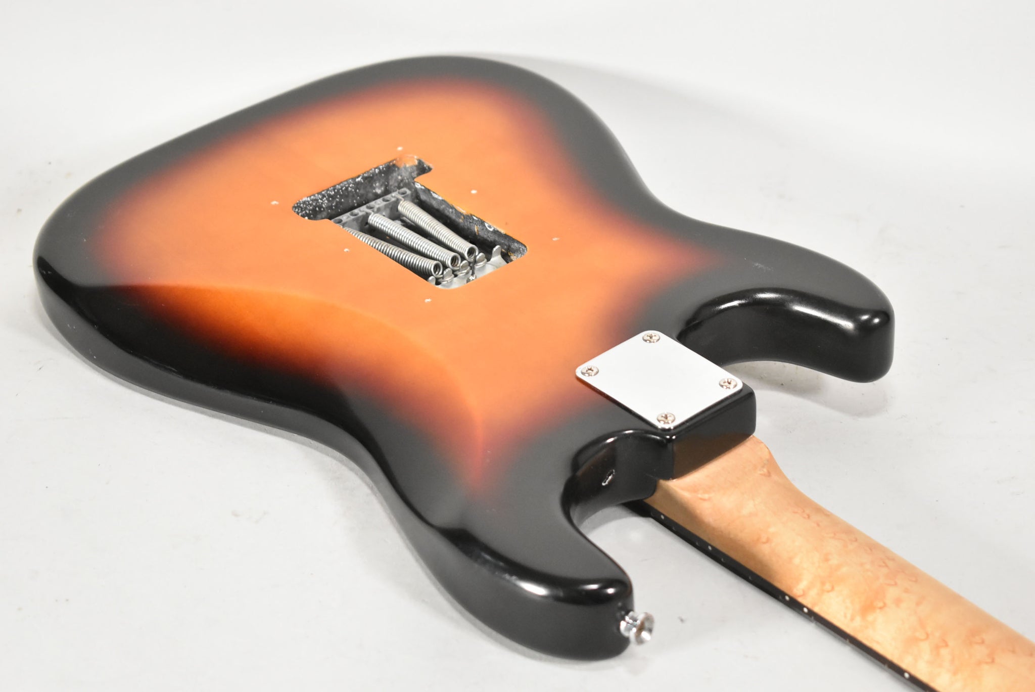 HSS Partscaster Strat Type Sunburst Finish Electric Guitar – Imperial ...